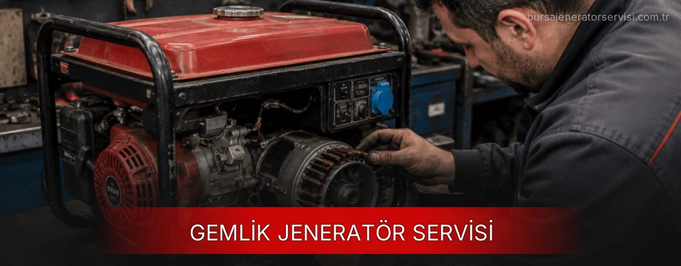 Gemlik Jeneratör Servisi