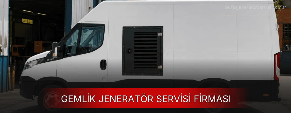 Gemlik Jeneratör Teknik Servisi