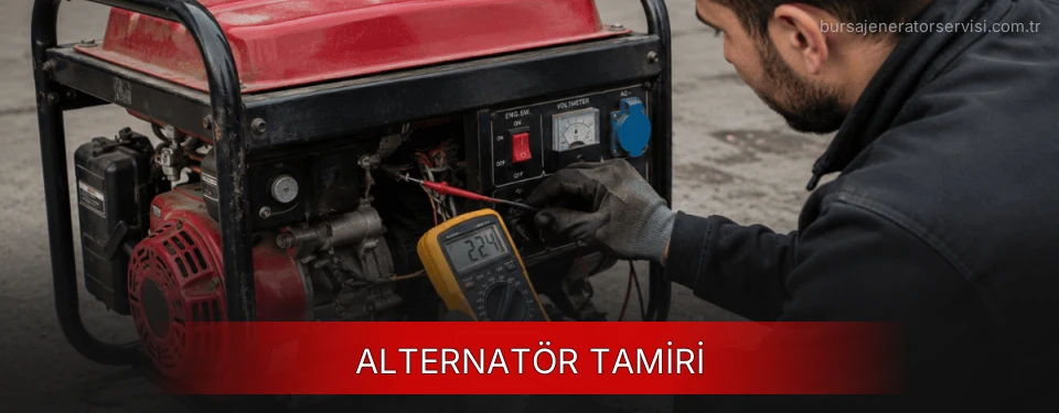 Bursa Jeneratör Alternatör Tamiri Firmaları