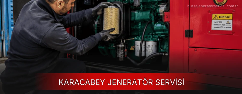 Karacabey Jeneratör Servisi